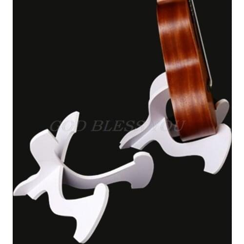 Guitar Accessories Foldable Hardwood Guitar Bass PVC Collapsible Holder Stand Ukulele Violin Mandolin Banjo Accessories