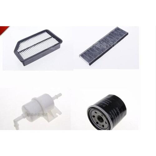 Changan cx20 four filter Cabin Filter air conditioning + air +oil +Fuel 2014-2016 modle 1.4L