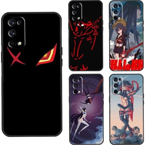 Anime Kill La Kill For OnePlus 9 Pro 8 7T 8T Nord Phone Case For Realme 8 Pro 6 7 Q3 Pro 7i C3 C15 C21 GT