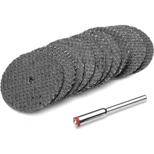 10pcs 32mm Resin Cutting Disc Cut Off Wheel Angle Grinder Disc Slice Fiber Reinforced Grinding Blade Cutter for Metal Iron