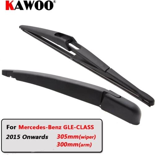 KAWOO Car Rear Wiper Blades Back Window Wipers Arm For Mercedes-Benz GLE-CLASS Hatchback (2015 Onwards) 305mm Windscreen Blade