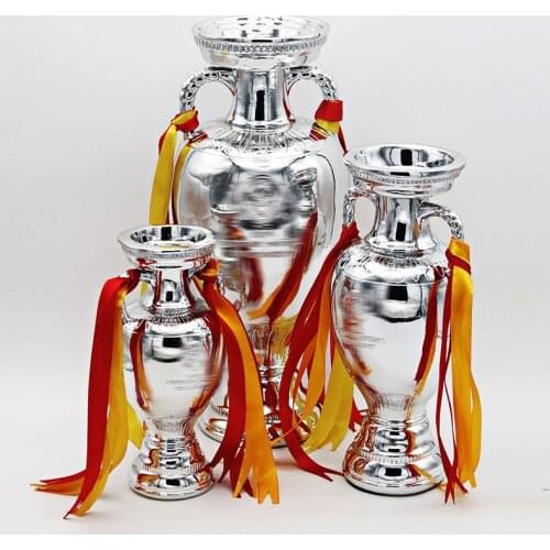 European Cup Football Game Trophy Model Resin Decoration Bar Club Lottery Nightclub Fans Themed Free Shipping Game Prizes