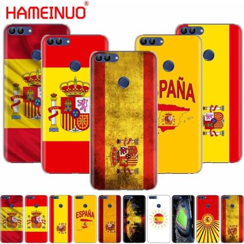 HAMEINUO Spain Spanish flag camp nou cell phone Cover Case for huawei Honor Y5 7C Y625 Y635 Y6 Y7 Y9 2017 2018 Prime PRO