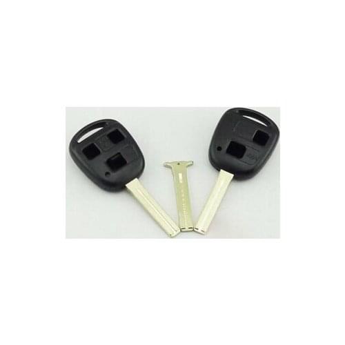 2 Buttons or 3 Buttons Remote Key Shell for Lexus With TOY48 Short Key Blade 38MM with T Shape Blade