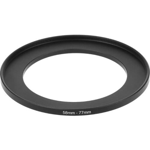 58mm To 77mm Metal Step Up Rings Lens Adapter Filter Camera Tool Accessories New New