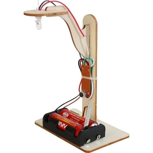 DIY Street Lamp Model Assembled Kits Technology Science Experiment Handwork Materials Set Kids Children Educational Toys