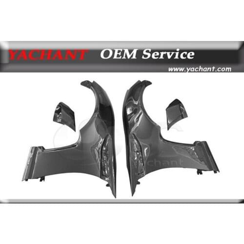 Car-Styling Carbon Fiber Body kits Fit For GT86 FT86 ZN6 FRS BRZ ZC6 X RB Ver.1 Style Front Fender Replacement