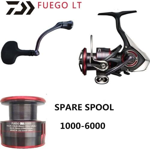 Original DAIWA FUEGO LT Fishing reel Spare spool 1000D 2000D 2000S-XH 2500 2500D 3000 3000D 4000 4000D 5000D 6000D reel handle