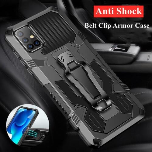 Shockproof Case For Samsung Galaxy A32 A52 A72 A12 A51 A71 A31 A21S A50 A70 A30 M21 M31 M51 M31S M32 M12 Magnet Armor Case Cover