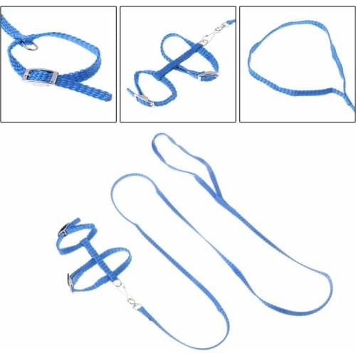 Adjustable Hedgehog Harness For Training Playing Traction Rope Cord For Hamster Rabbit Small Animal Pet Supplies