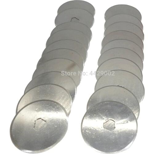 20x 28mm 45mm Rotary Cutter Cut Circular Blade Patchwork Fabric Leather Craft Rotary Cutter Blade Fabric Quilting Sewing Cutting