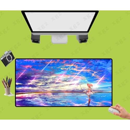 XGZ Hot-selling Landscape Game Keyboard Mouse Pad Large XXL Computer Player Mouse Pad Seaming Rubber Mouse Pads Desk Mat