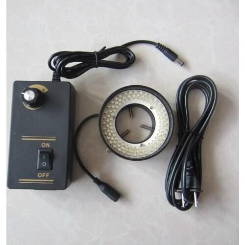 108pcs LED Illuminated Adjuatable White Light Ring Lamp for Stereo Microscope 90V-264V with Inner Diameter 41mm