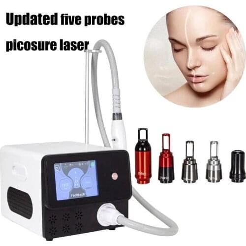 2021 Latest ND YAG Laser Picosecond Beauty Equipment For Tattoo Removal Pigment Removal CE 755 1064 532nm With CE