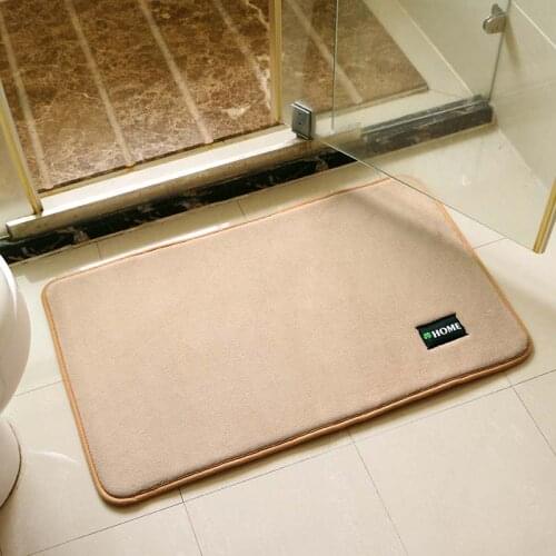 Welcome Garden Entrance Door Rug Coral Fleece Bathroom Kitchen Door Mats Tapis De Bain