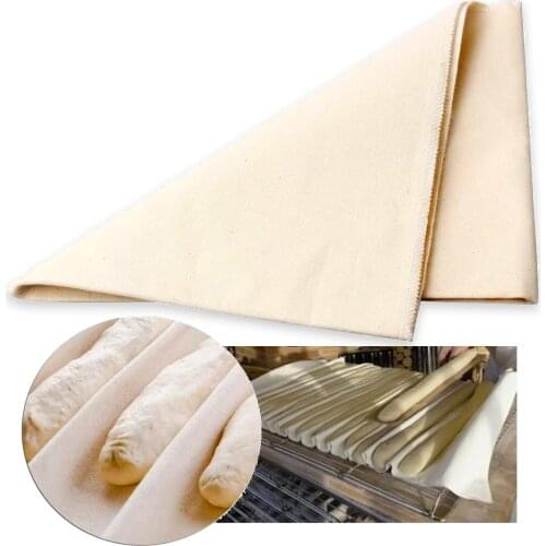 Linen Fermented Proofing Cloth Dough Bakers Pans Proving Bread Baguette Flax Cloth Baking Mat Baking Mold Pastry Kitchen Tools