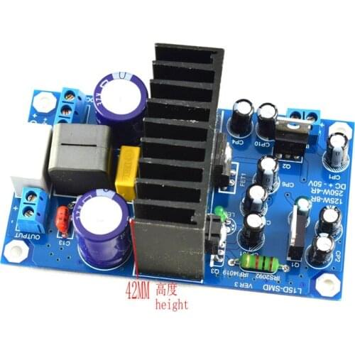 L15DSMD IRS2092S Mono 250W High Power Class D Digital Amplifier Finished Board