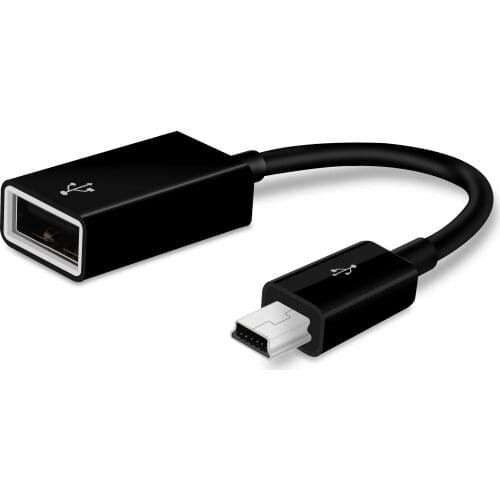 Mini usb otg cable adapter