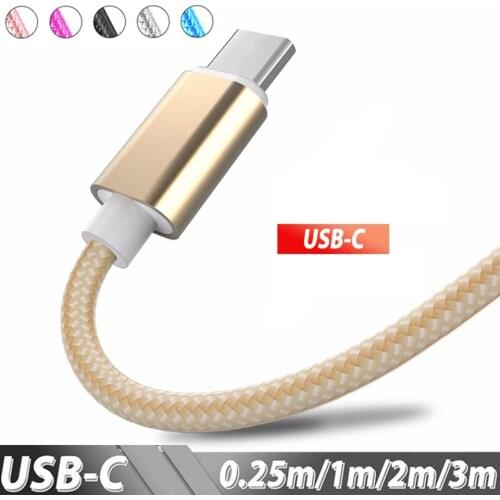 USB Type C Cable Usb-c Usb C Charger Cable Cabel For Huawei Samsung Galaxy A50 A30 A20 S9 S10 Plus M20 Xiaomi Redmi Note 7 Pro