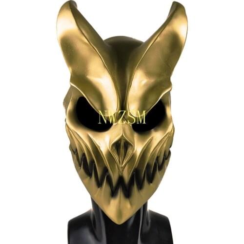 Halloween Slaughter To Prevail Mask Deathmetal Cosplay Demolisher Shikolai Demon Darkness Horrible Masks Party Costume Prop