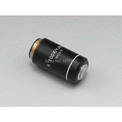 100X /1.25mm Oil, UIS Microscope infinite achromatic Objective,suitable for olympus CX microscope objective