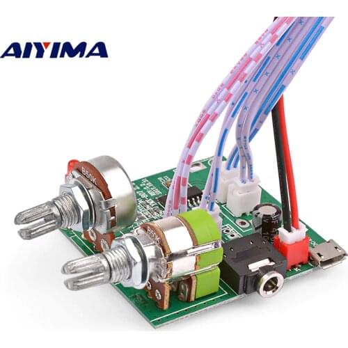 AIYIMA 5V Mini Power Amplifier Audio Board 5Wx2+10W 2.1 Channel Subwoofer Amplifier Sound Amplificador DIY For Home Theater