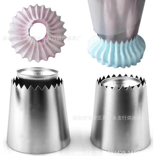 New Russian Lomia cookie decoration mouth Icing Piping Tips Silicone Icing Piping Cream Pastry Bag Stainless Steel Nozzle Set