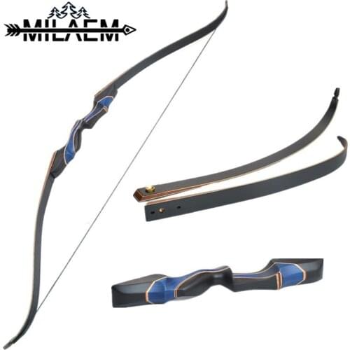 56" American Hunting Bow Laminated Fiberglass Wooden Recurve Bow 20/25/30/35/40/45/50 lbs Traditional Bow Hunting Accessories