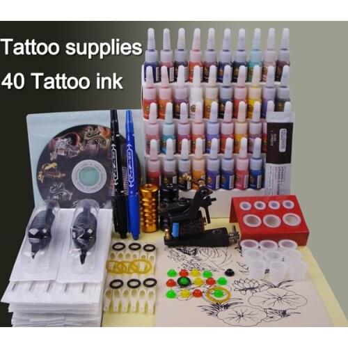 A full set of Tattoo kit complete tattoo tool equipment high-grade machine Body Art kit YLT-31