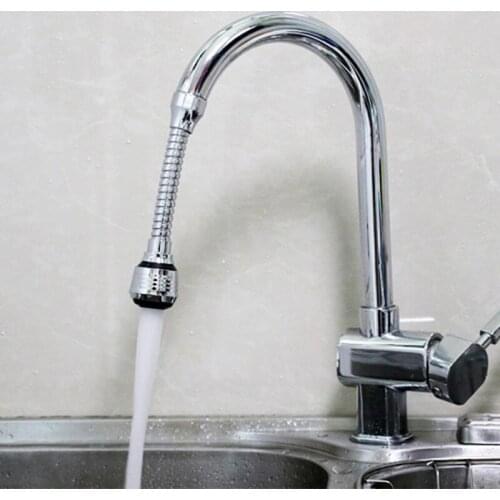 360 Degree Swivel Kitchen Water Faucet Filter Kitchen Bathroom Faucet Head Tap Filter Faucet Connector Tip Replacement