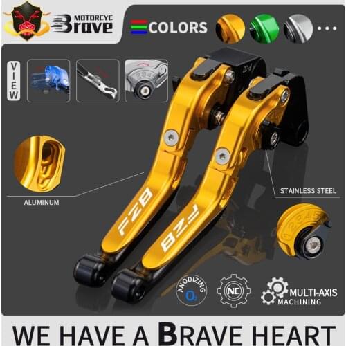 For YAMAHA FZ8 2011 2012 2013 2014 2015 Motorcycle Accessories Folding Extendable Brake Clutch Levers