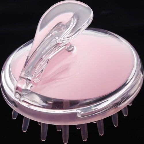 Silicone Head Body Massager Shampoo Scalp Massage Brush Hair Washing Comb Body Shower Brush Bath Spa Slimming Massage Brush