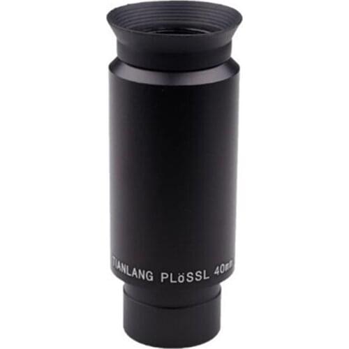 Tianlang PLOSSL PL 40mm 1.25 Inches 31.7mm Broadband Green Film 40mm Focal Length Optical Glass Telescope Eyepiece TLPL40mm