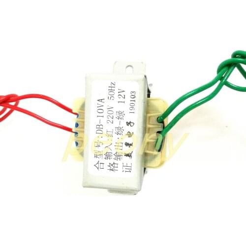 EI48 power transformer 10W 220V/380V to 6V9V12V15V18V24V single isolation DB-10VA