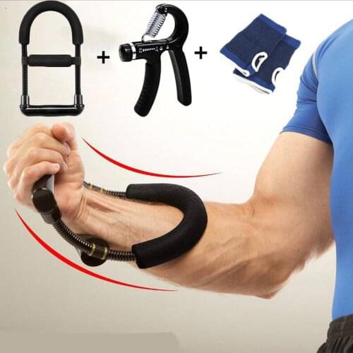 Wrist Strengthener Forearm Exerciser Hand Developer Arm Hand Grips Workout Strength Trainer Home Gym Workout Equipment