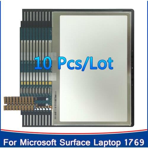 10 Pcs/lot 13.5 inch LCD Panel Replacement For Microsoft Surface Laptop 1769 LCD Display Touch Screen Digitizer Assembly