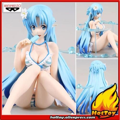 100% Original Banpresto EXQ Collection Figure - Asuna from "Sword Art Online Code Register"