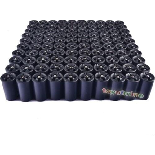 100x AA To D Size Battery Converter Holder Adapter Adaptor Case Switcher