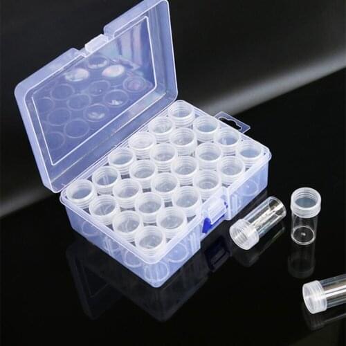 5D Diamond Painting Box Storage Containers Diamond Painting Tools Accessories Jewelry Beads Organizer Case