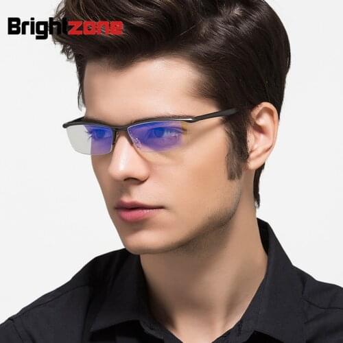 Aluminum Magnesium Anti Blue Laser Fatigue Radiation-resistant Mens Optical Eyeglasses Glasses Frame Oculos de grau Eyewear 130