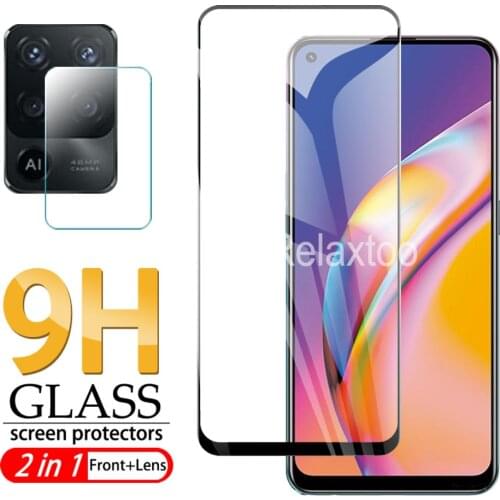 Safety Glass For Oppo Reno5 Lite Protective Tempered Glasses Full Cover Camera Film For Reno5 4G/5G HD Glas For Reno 5 F 5F