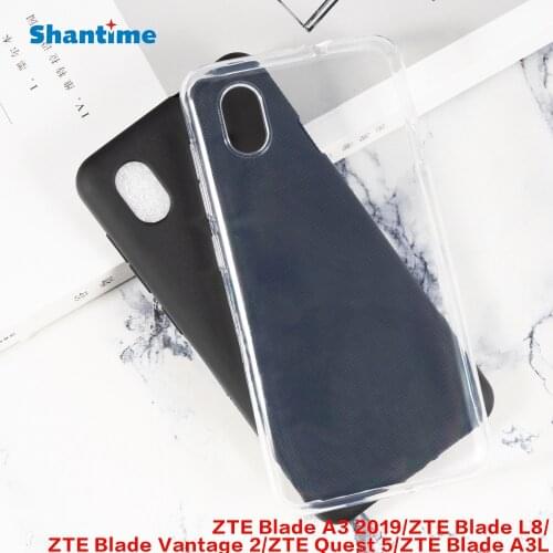 For ZTE Blade A3 2019 Blade L8 Blade A3L Blade Vantage 2 Pudding Silicone Phone Protective Back Shell For ZTE Quest 5 Soft Case
