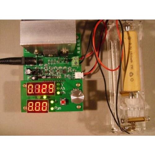 Constant current electronic load 9.99A 60W 1-30V battery capacity tester 12V 24V 5v 9v Multi-function Fan control