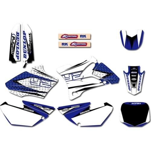 GRAPHICS & BACKGROUNDS DECAL STICKER Kits for Yamaha YZ85 YZ 85 2002 2003 2004 2005 2006 2007 2008 2009 2010 2011 2012 2013 2014
