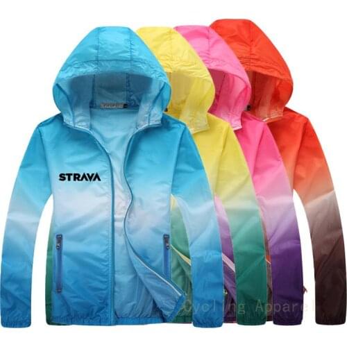 Unisex Cycling Jacket Sun Protection Outdoor Short Wind Cycling Mtb Bicycle Jersey Mens Windbreaker for Mountain Bike Clothing