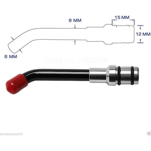 2 pcs/lot dental equipment Dental Fiber Optic Light Guide Tip Rod 12MM for Curing Light LED Lamp detal lab