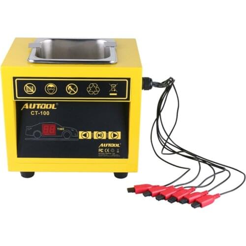 Car Motor Fuel Injector Cleaner 110V/220V Automatic Ultrasonic Injector Cleaning Tool Petrol and Diesel Fuel Injector Tools