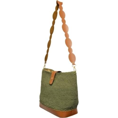 Women Khaki Green Winter Bag