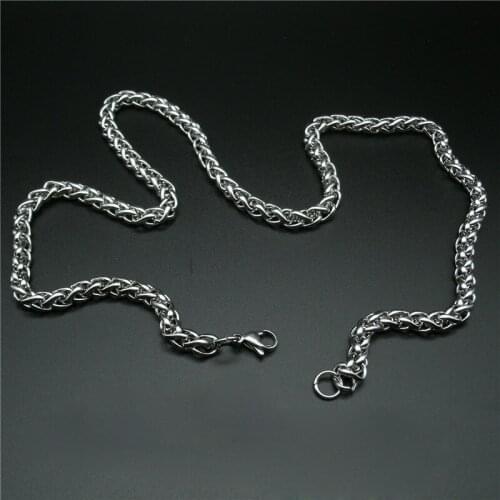 1pcs Stainless Steel Chain Long Chain Mens Waist Hanging Chain Wallet Decoration Accessories Cosplay Prop Men Boy Gift