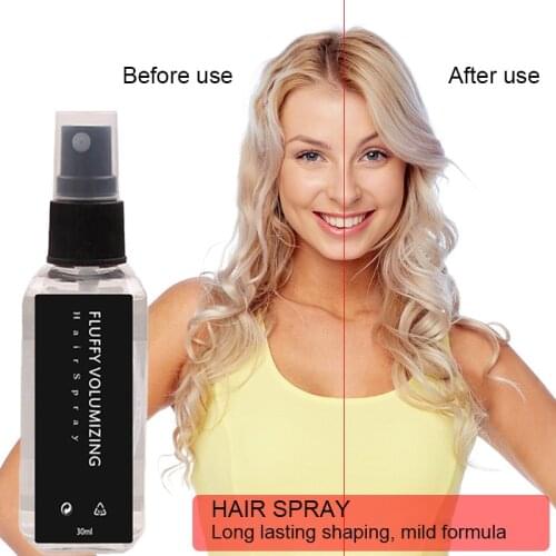 1pc PUMP-HAIR Extra-Volume Powerful Spray Hairspray Hair Styling Spray Non-greasy and non-sticky long-lasting pump-hair shape